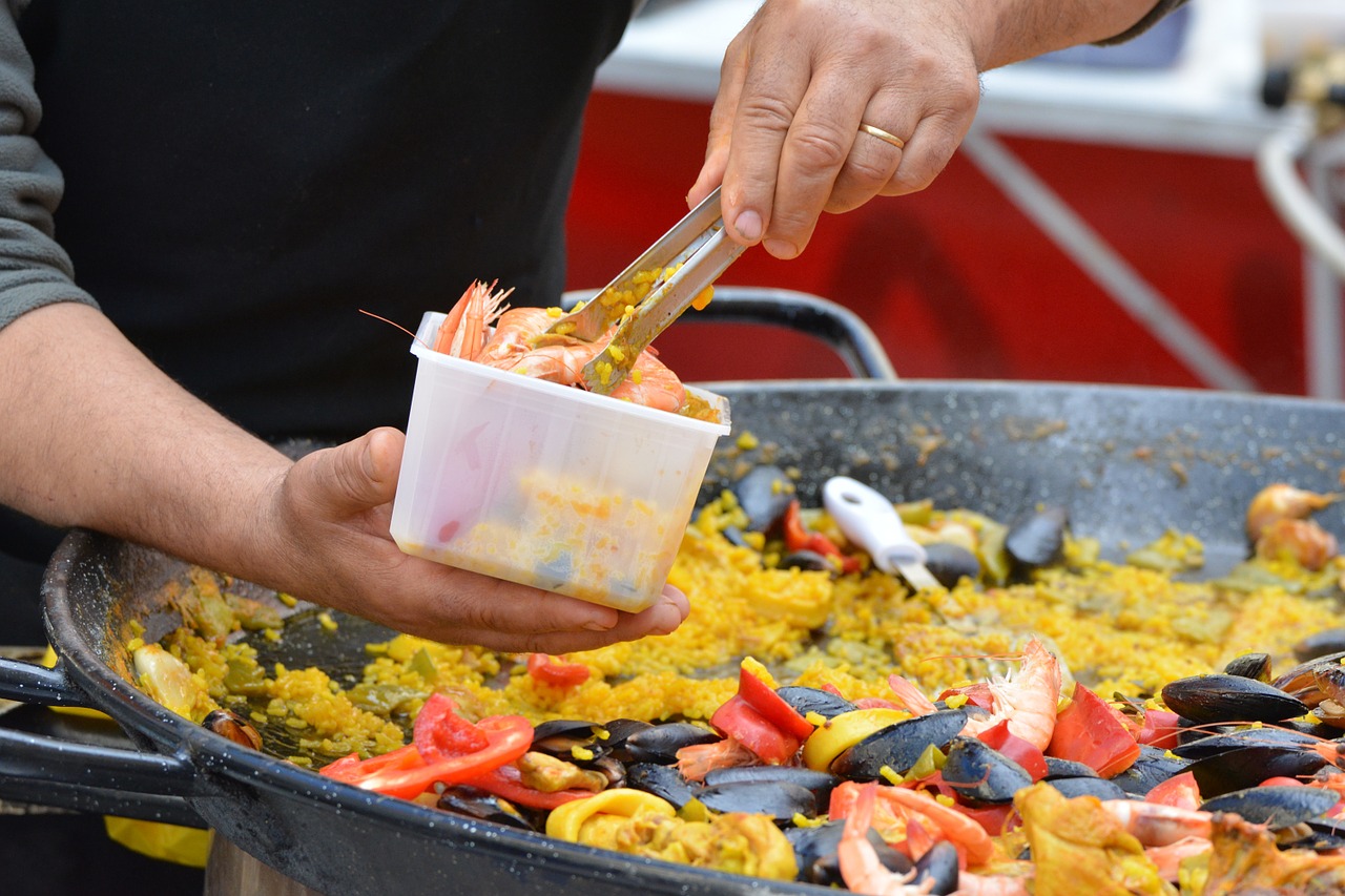 paella power supply food free photo