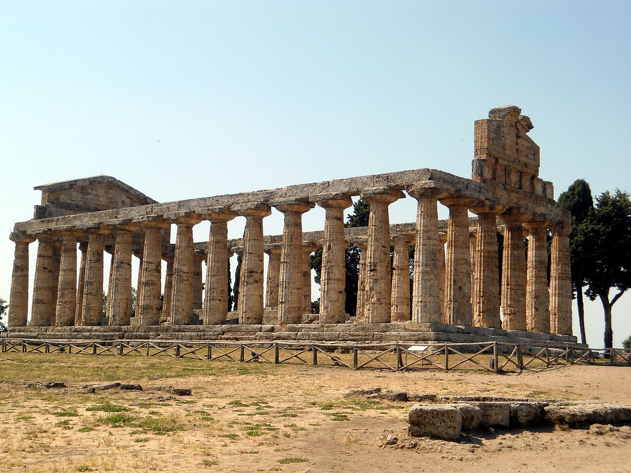 paestum  italy  vacations free photo