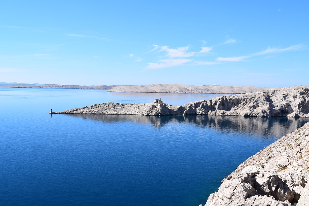 pag croatia sea free photo