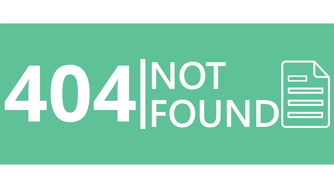 page not found 404 error free photo