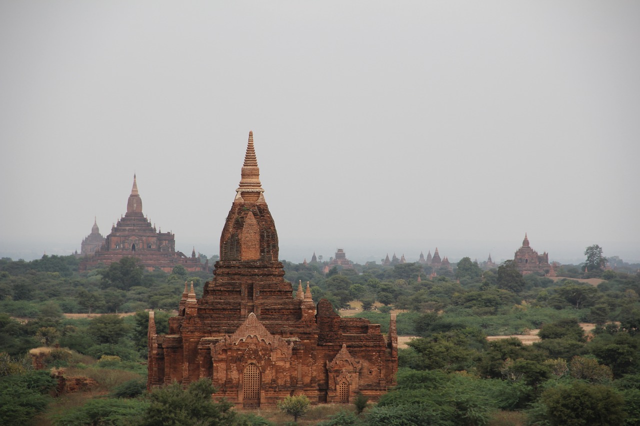 pagoda bagan myanmar free photo