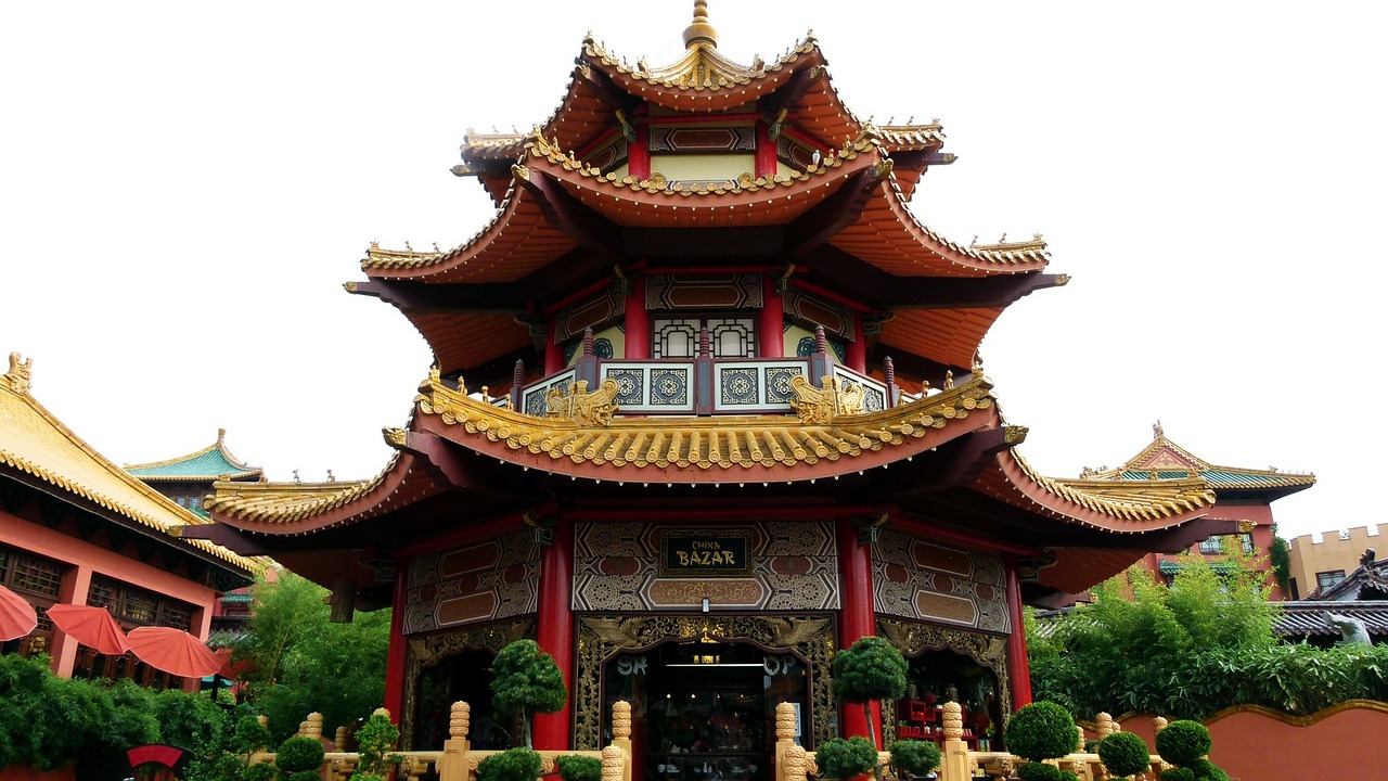 pagoda china far east free photo