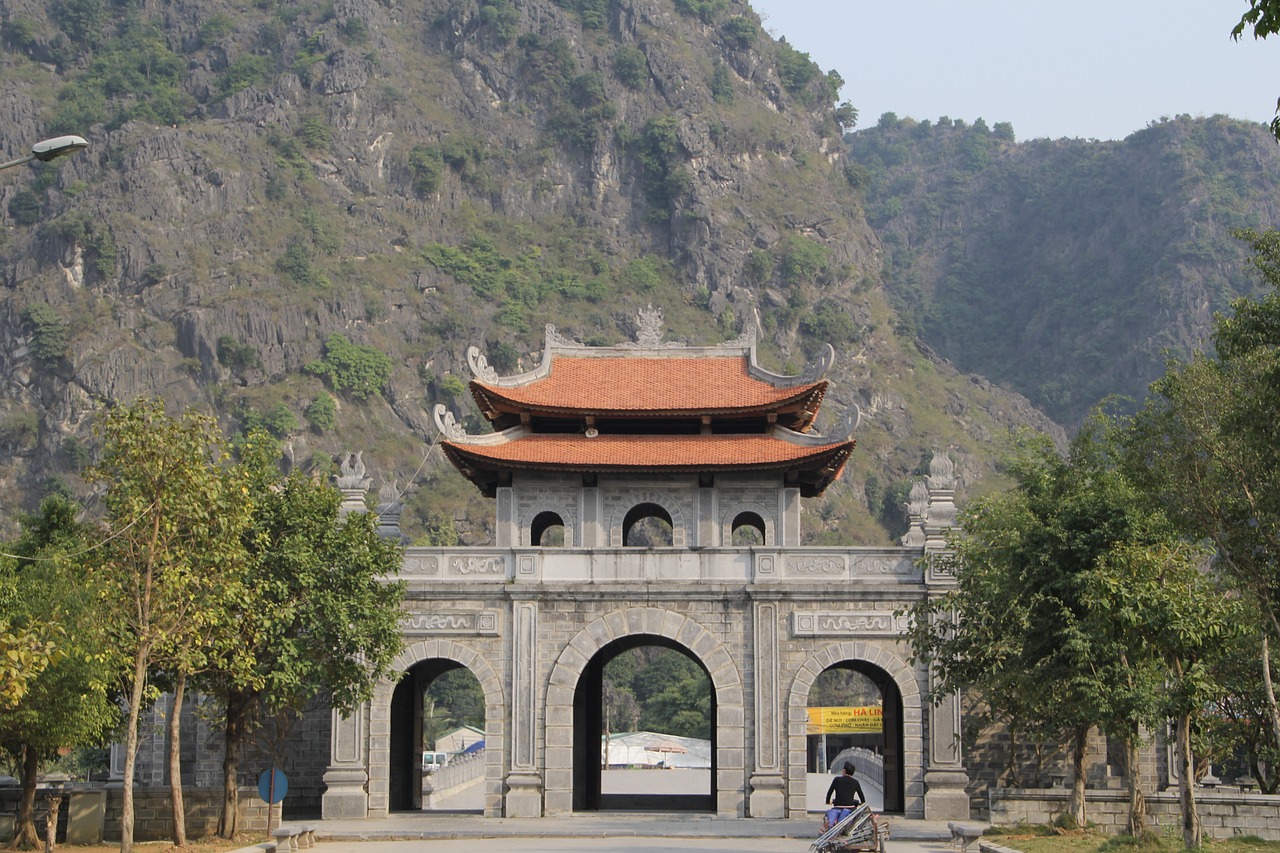 pagoda vietnam tree free photo