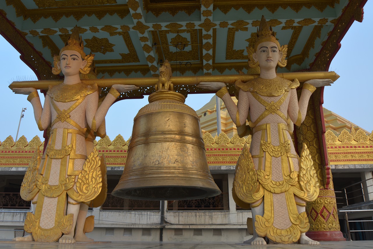pagoda mumbai buddhism free photo
