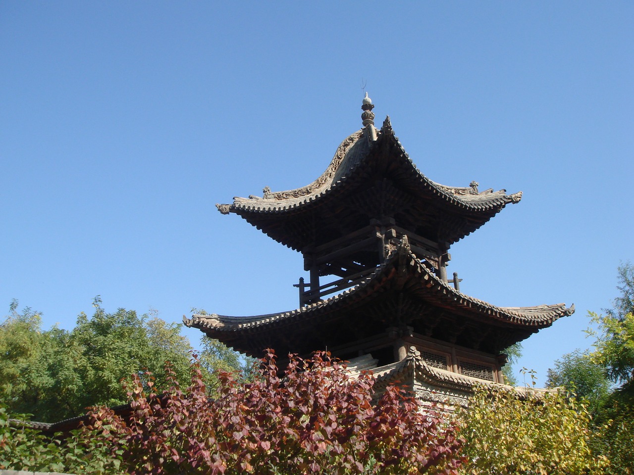 pagoda chinese building free photo