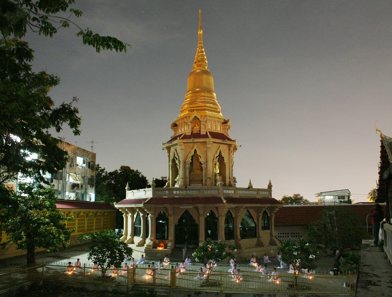 pagoda thailand buddhists free photo