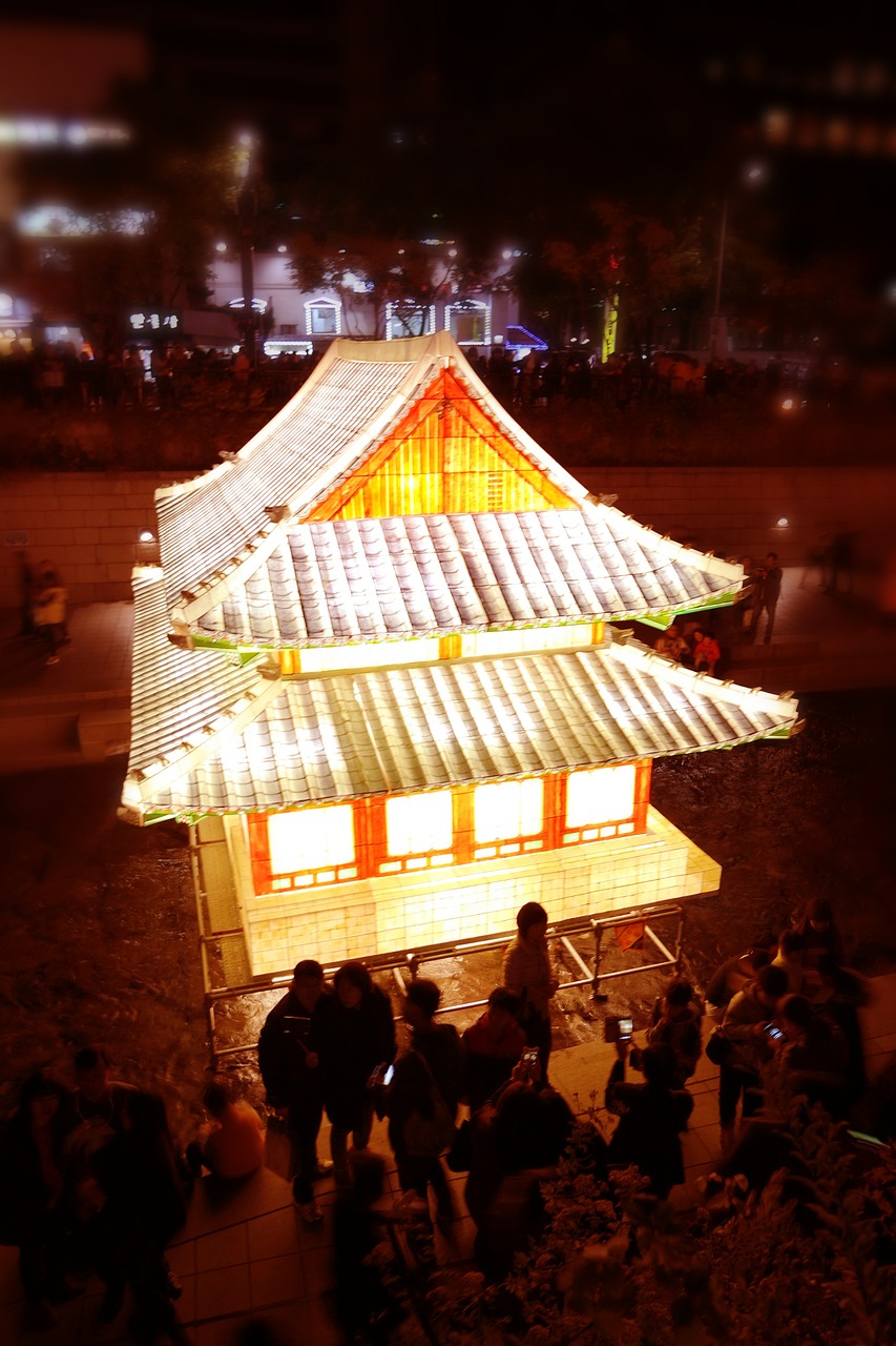 pagoda temple seoul free photo