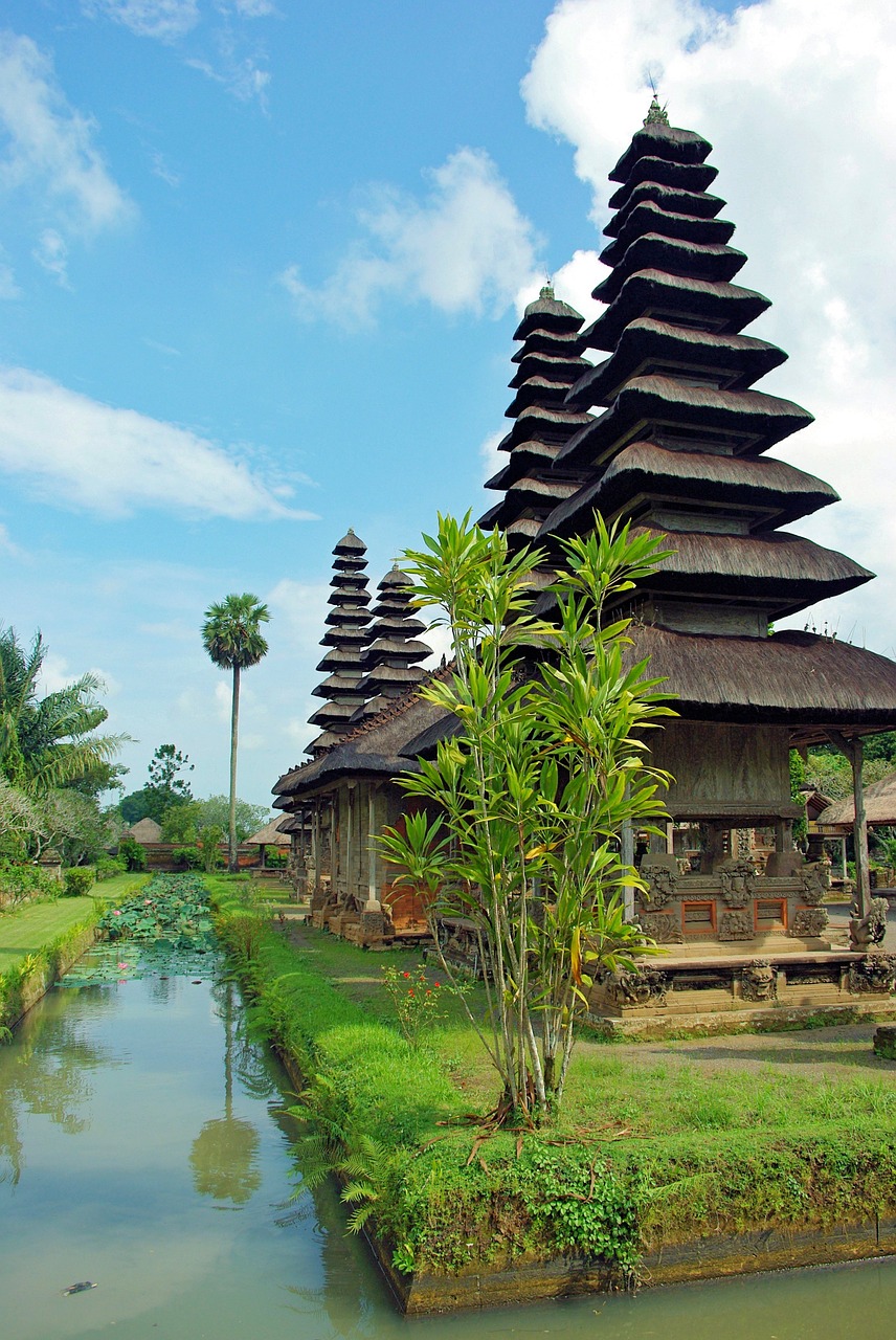 pagoda indonesia bali free photo
