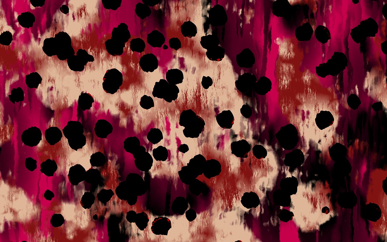 paint grunge dots free photo