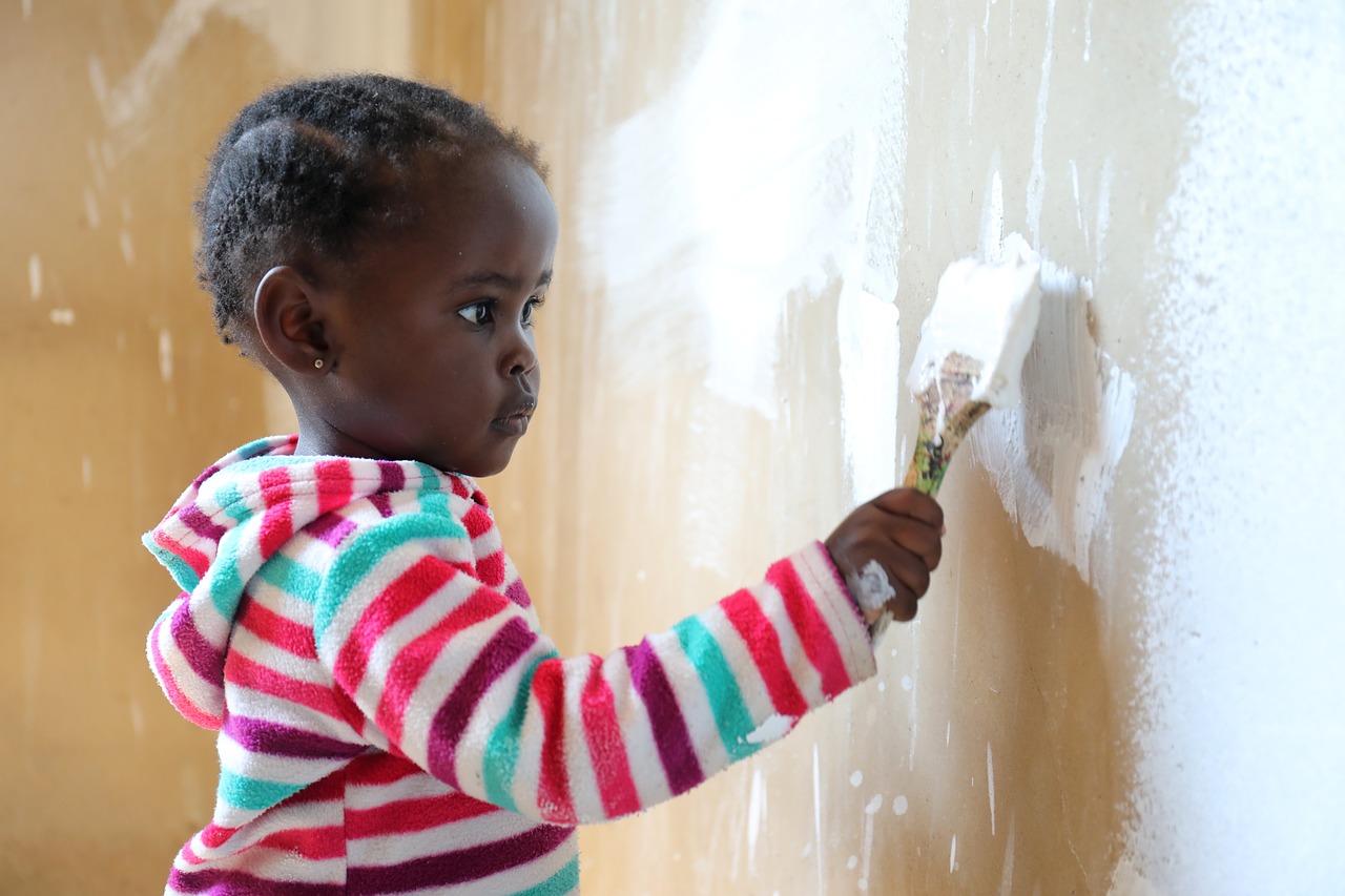 paint  girl  painting free photo