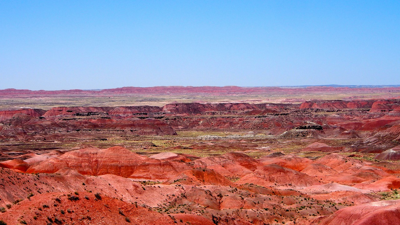 painted desert arizona landscape free photo