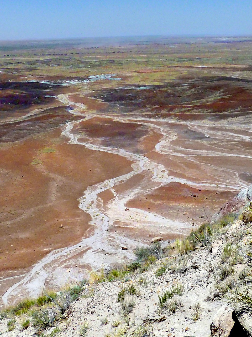 painted desert petrified forest national park arizona free photo