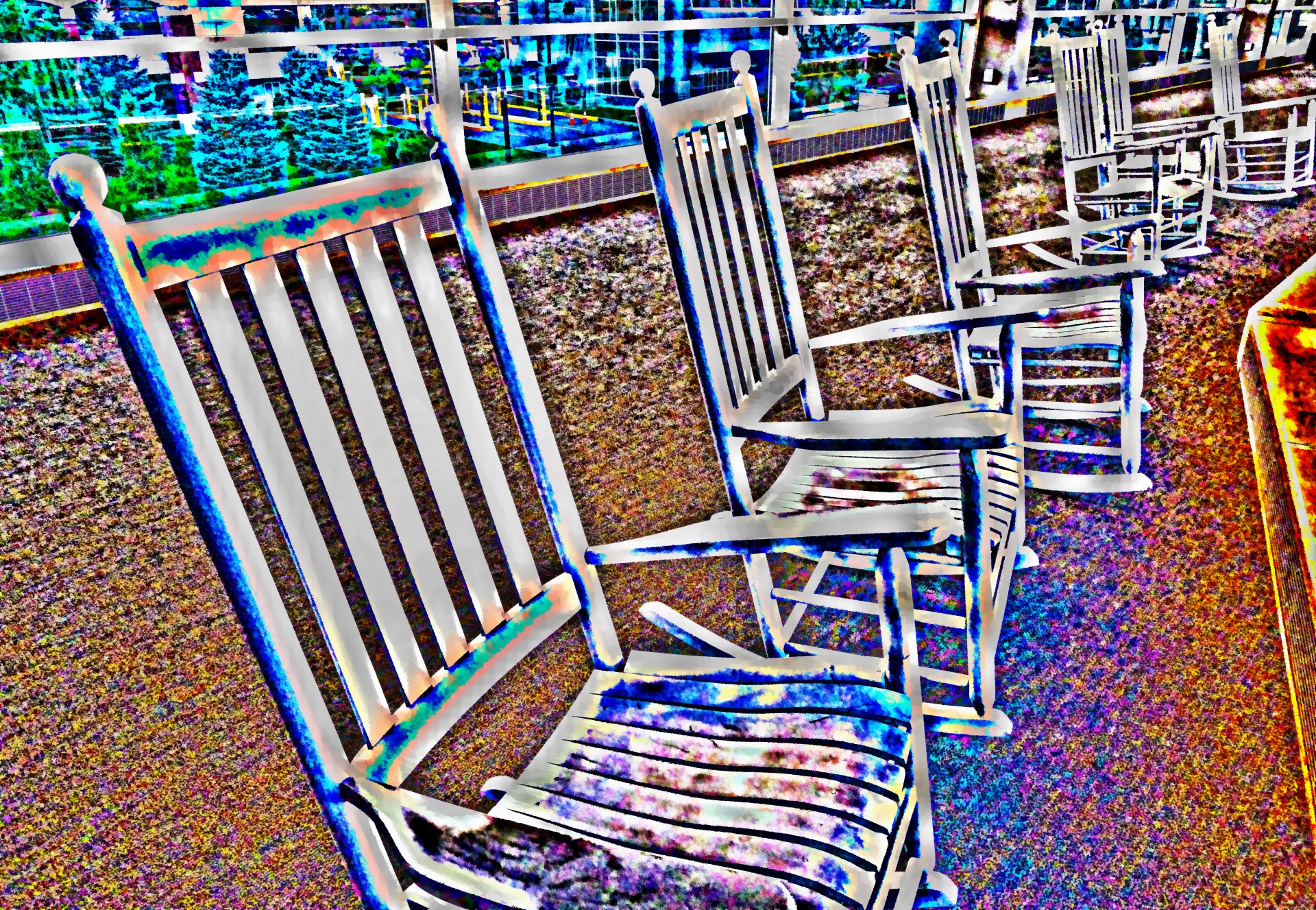 rocking chair rocking chairs white free photo