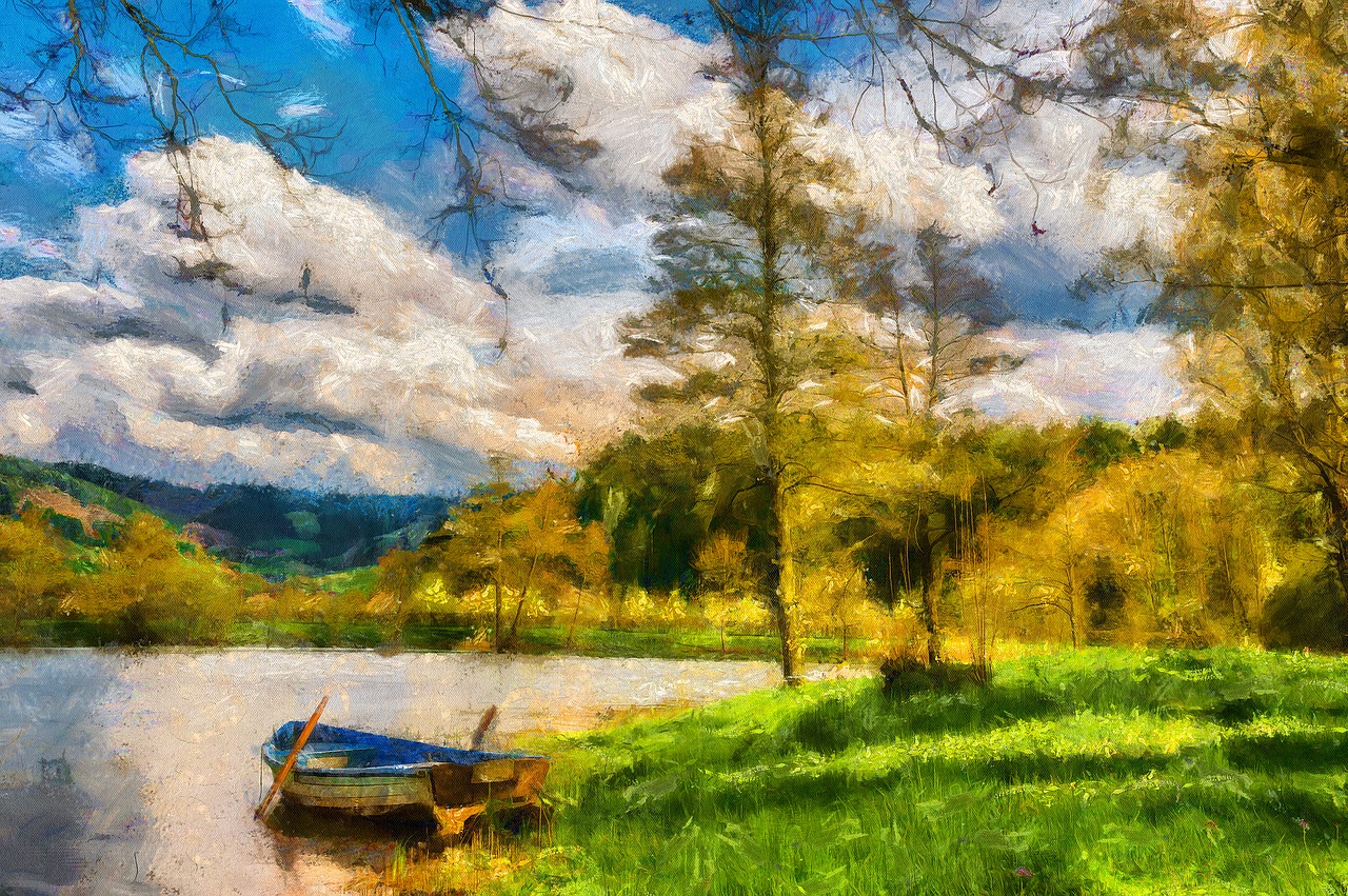 painting oil digital free photo