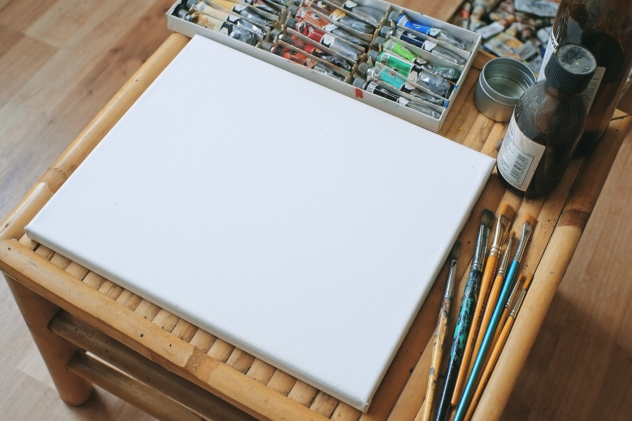 painting  canvas  studio free photo