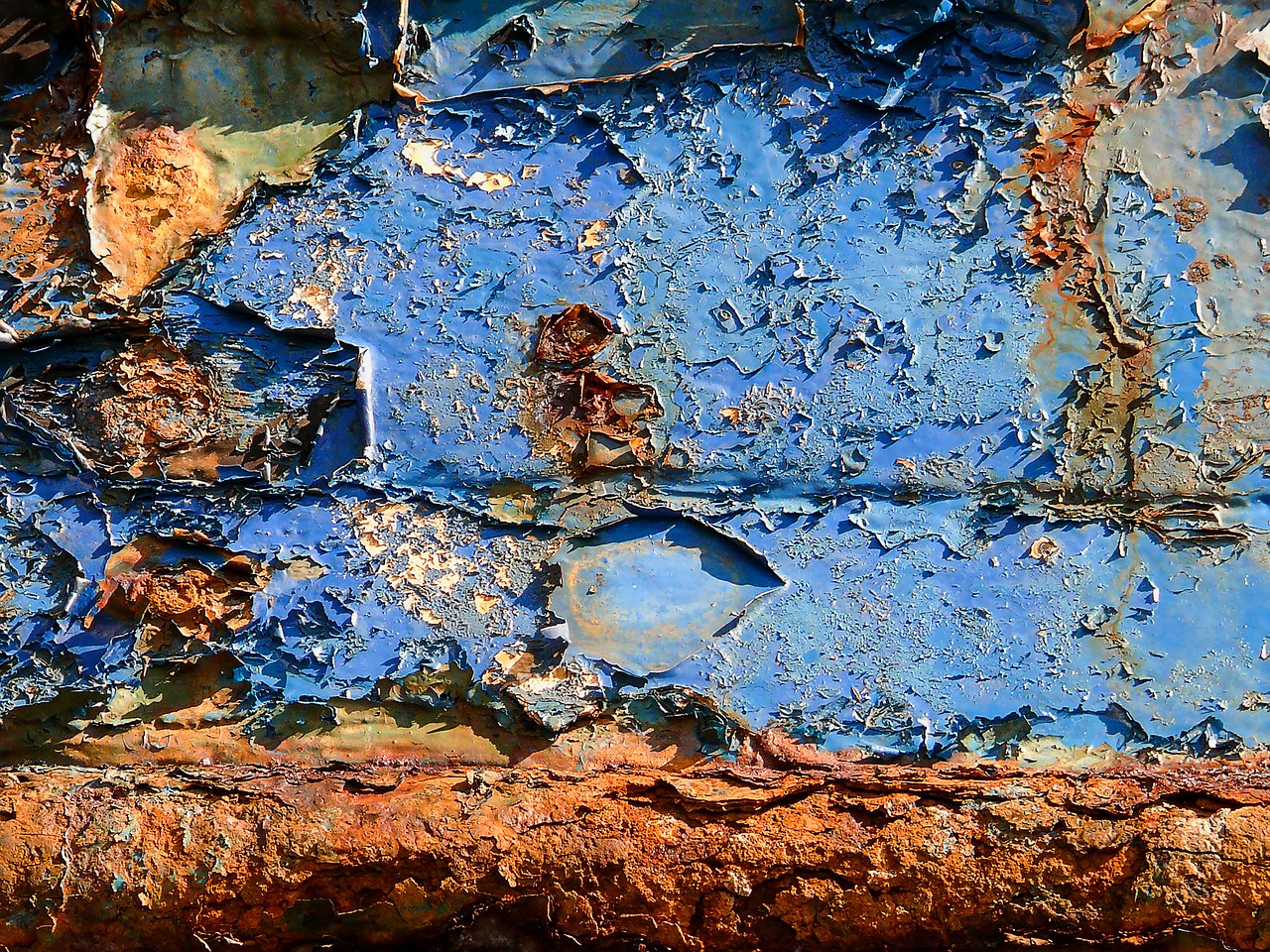 painting  rust  texture free photo