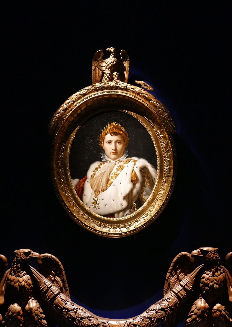 painting  medallion  napoleon free photo