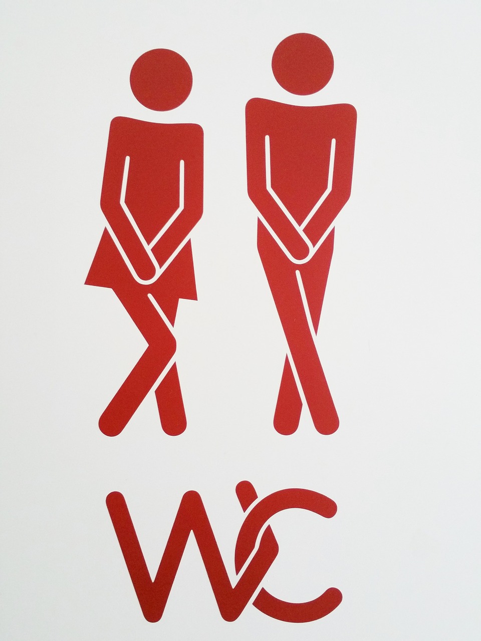 pair wc toilet free photo