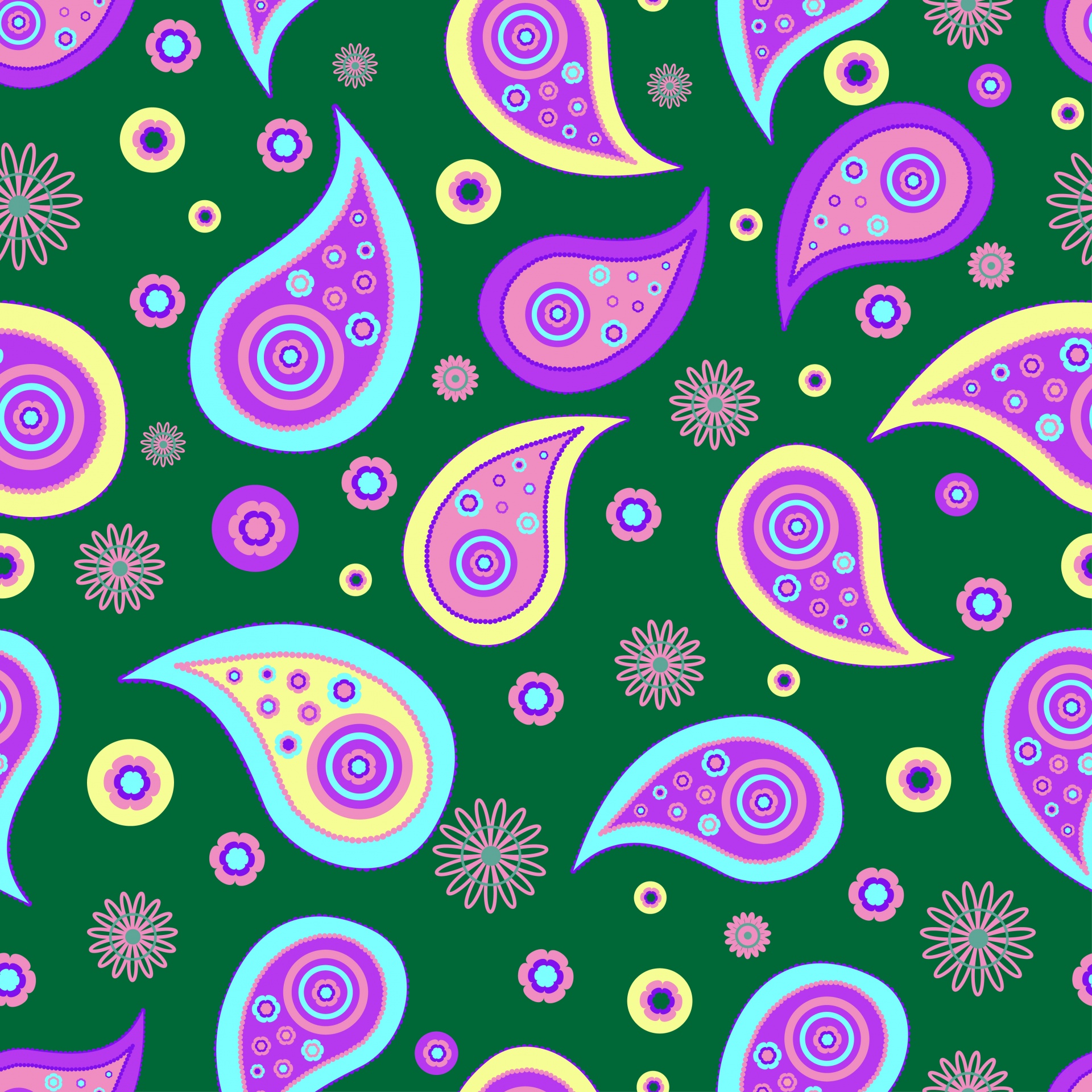 paisley background pattern free photo