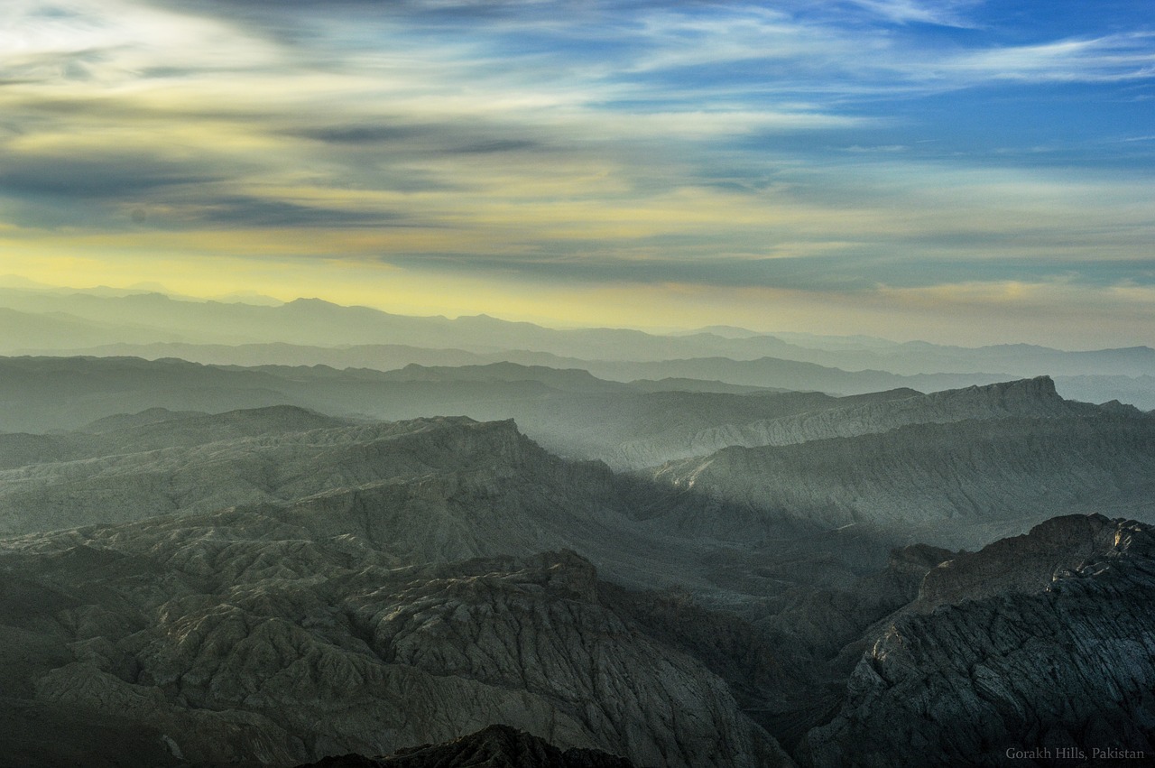 pakistan sky mountain free photo