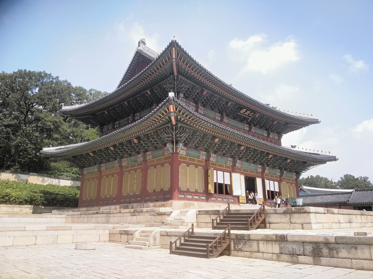 palace classic republic of korea free photo