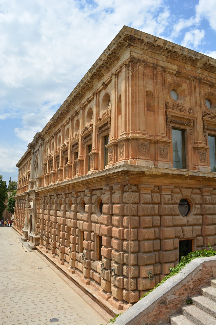 palace karl v alhambra free photo