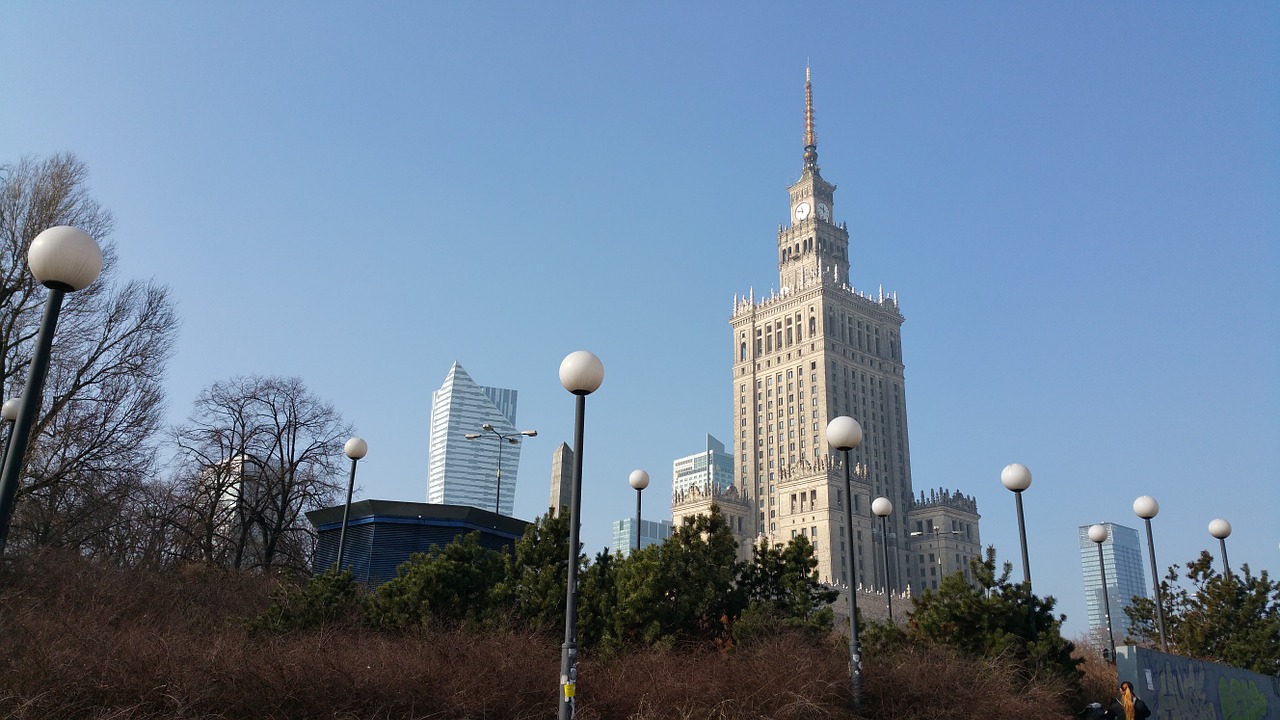 palace of culture warsaw palace of culture and science free photo