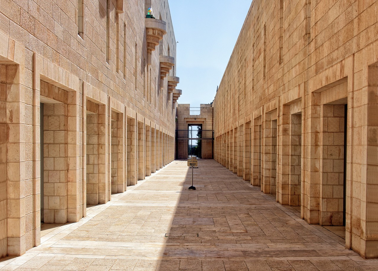 palace of justice jerusalem architecture free photo