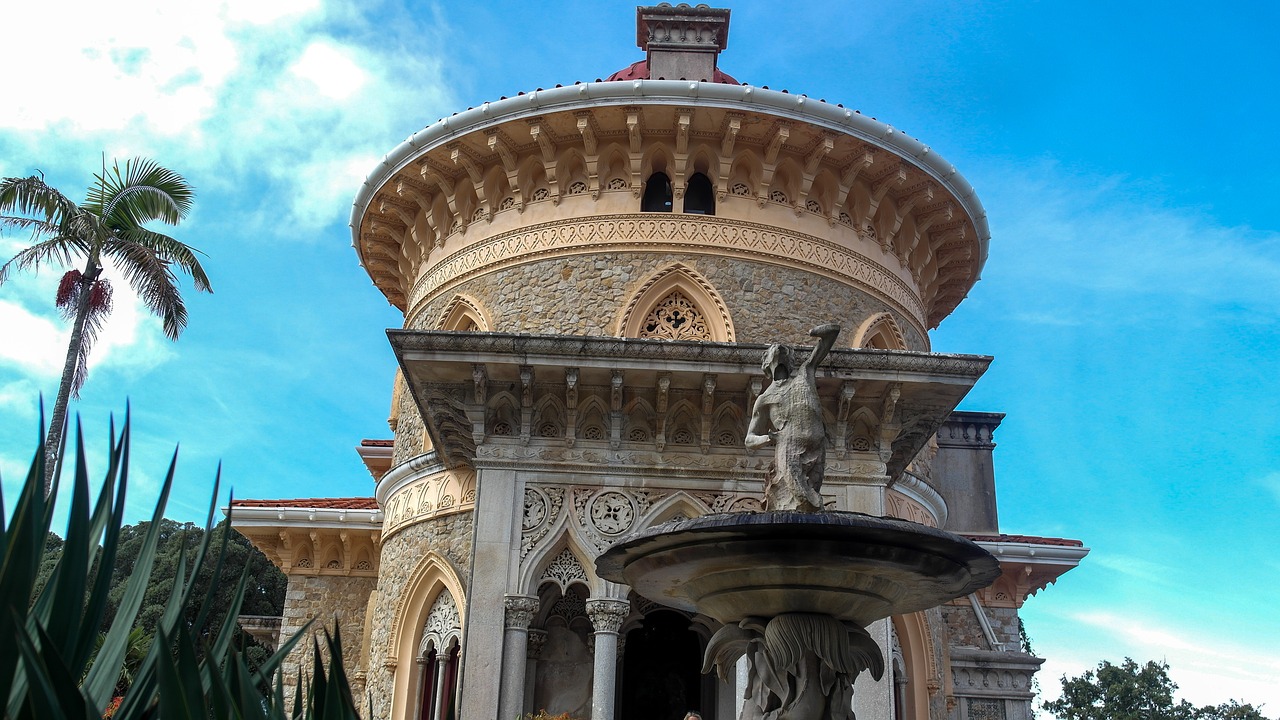 palace of monteserrate sintra portugal free photo