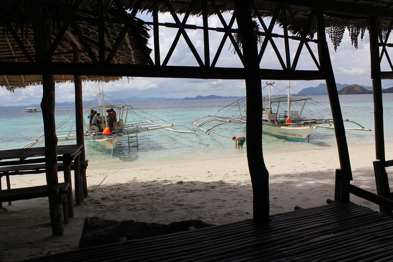 palawan philippines beach free photo