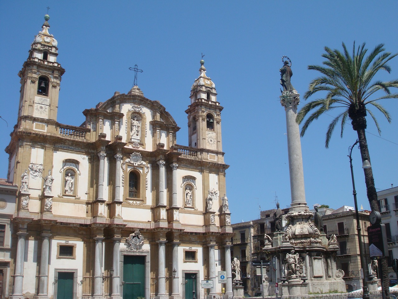 palermo sicily summer free photo