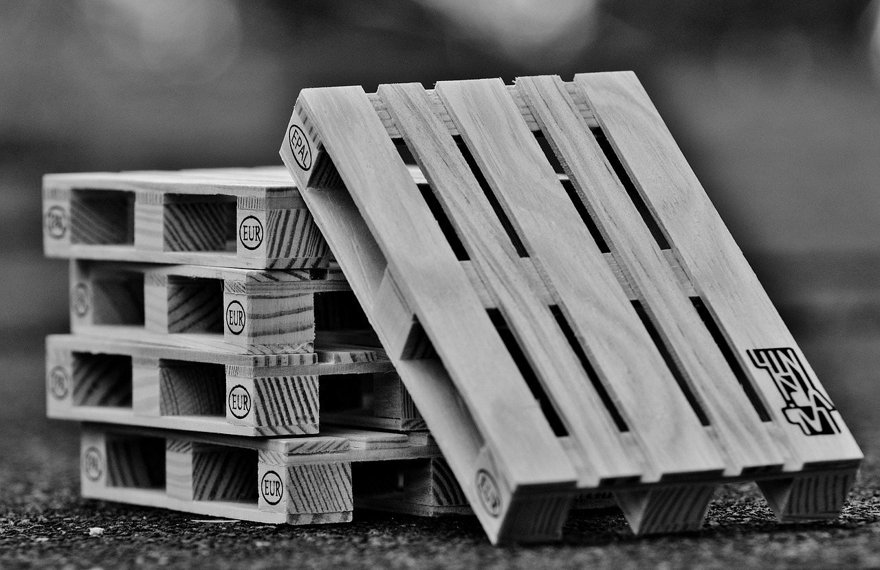 pallets euro pallets wood free photo