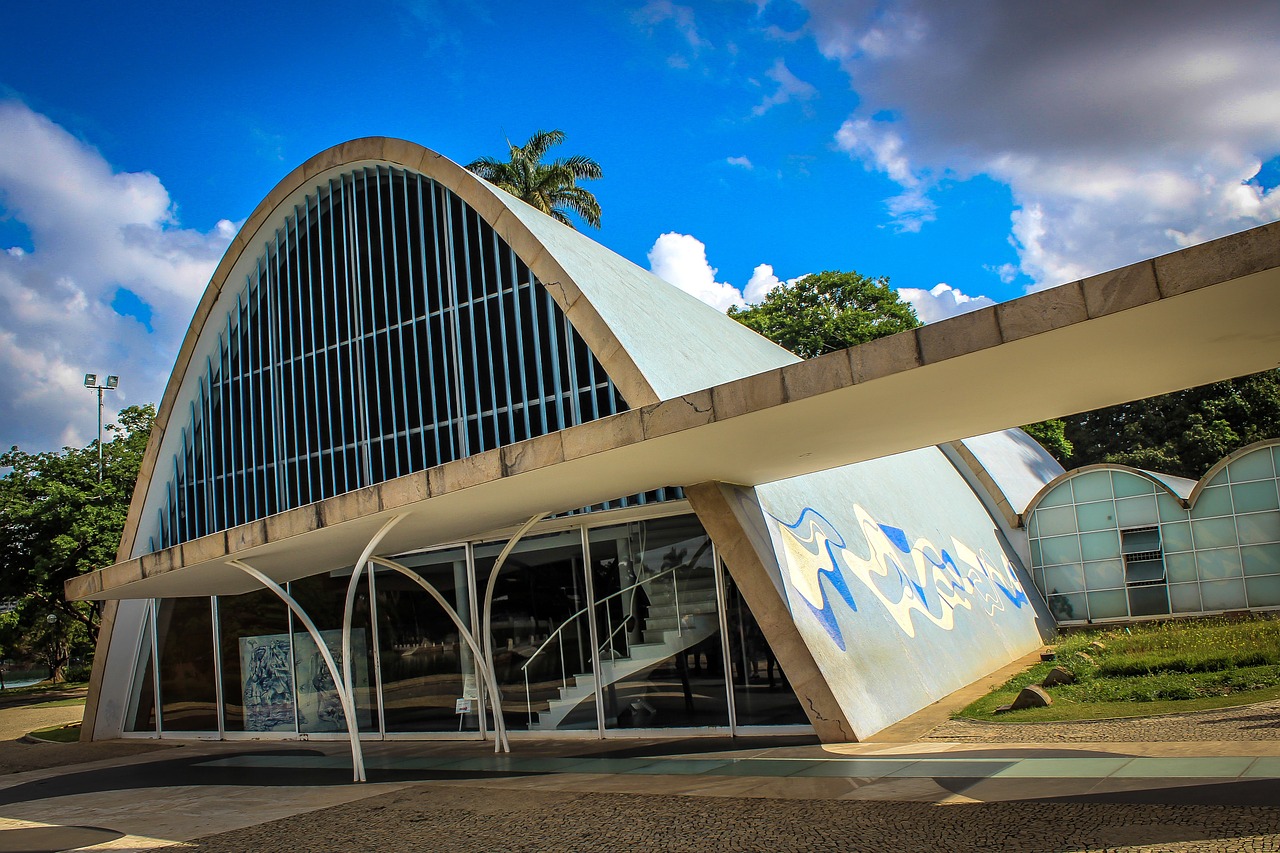 pampulha church architecture free photo