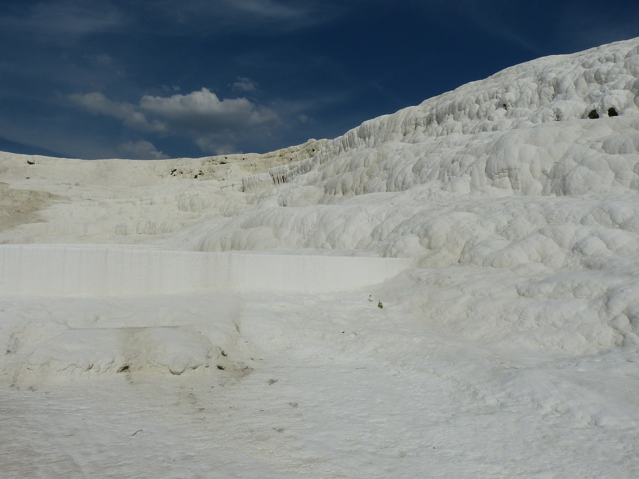 pamukkale turkey lime sinter terrace free photo