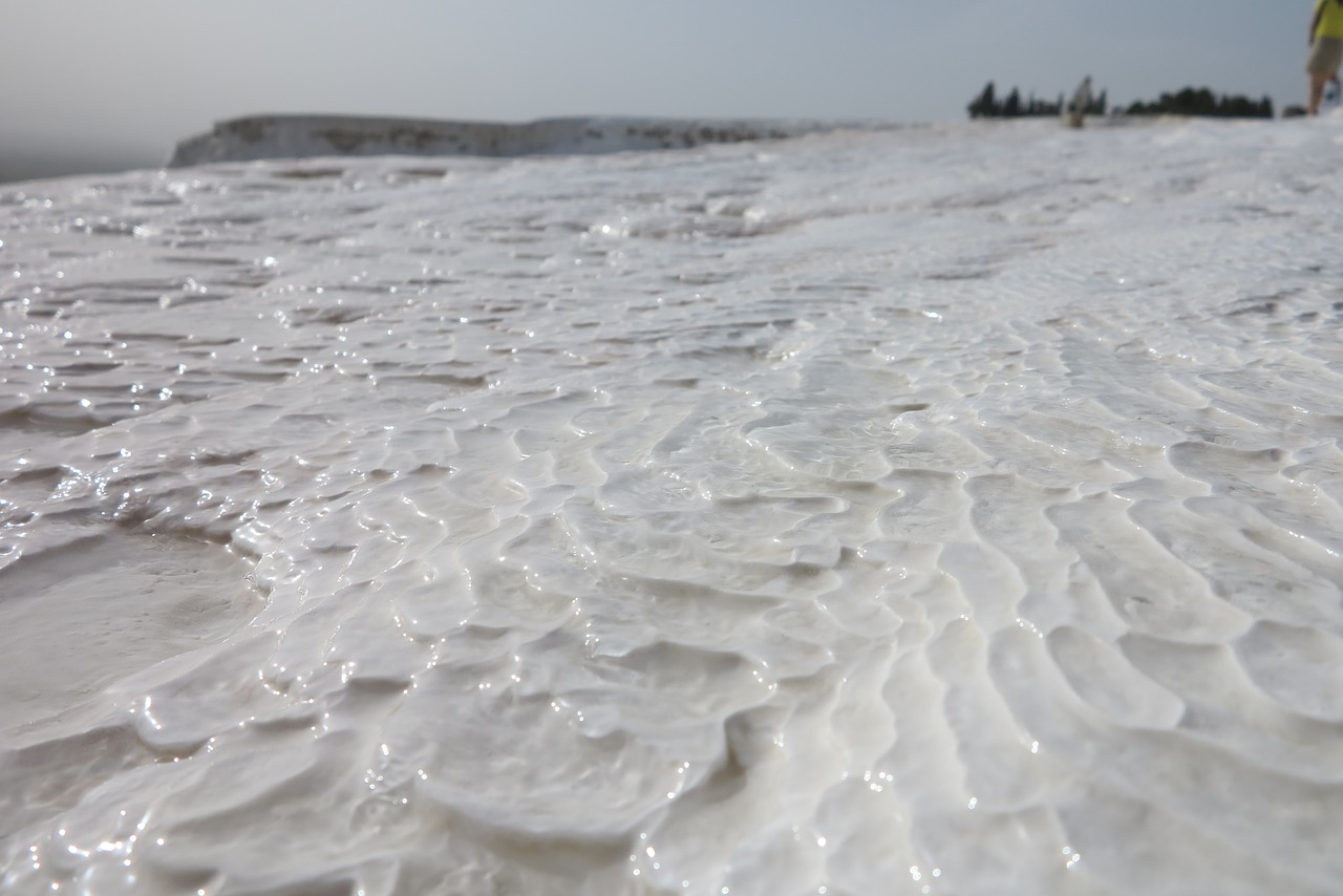 pamukkale turkey seats recovered free photo