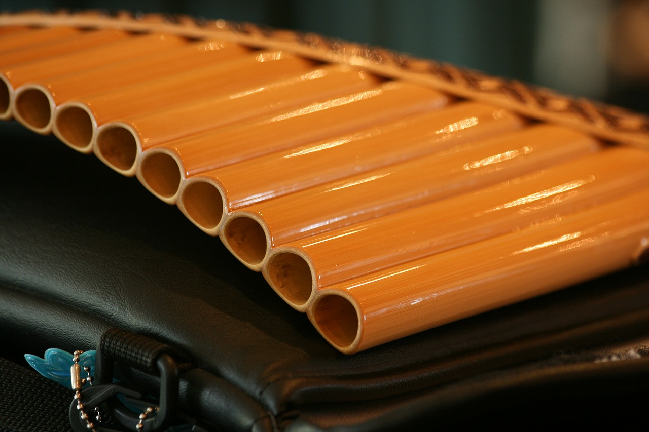 pan flute musical instrument music free photo