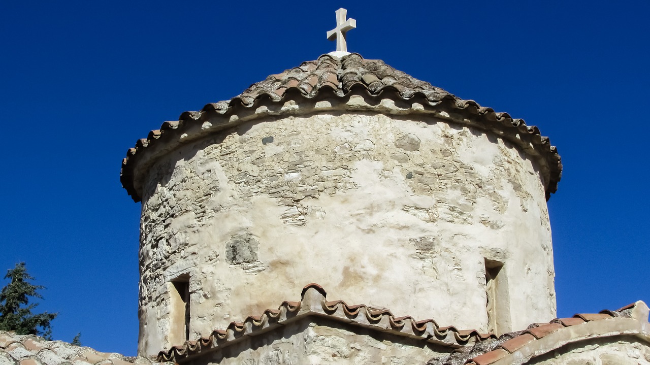 panagia of kofinou church old free photo