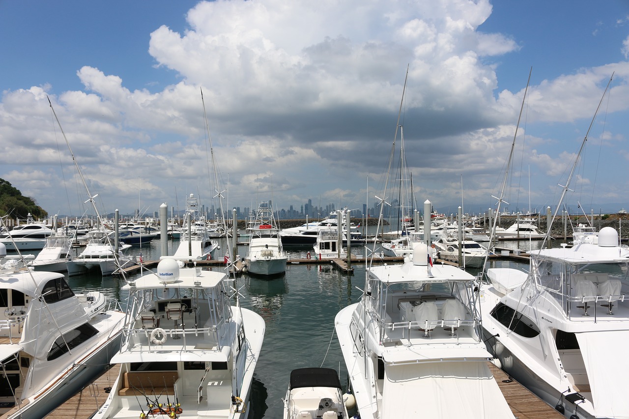 panama yacht sea free photo
