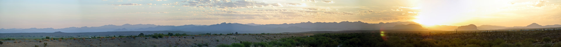panorama sunrise arizona free photo