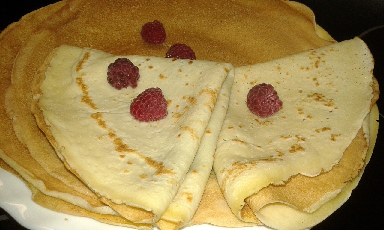 pancake berry yellow free photo