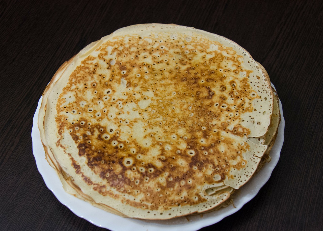 pancakes food flour free photo