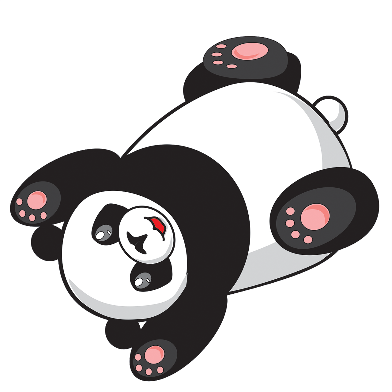 panda cartoon cute free photo
