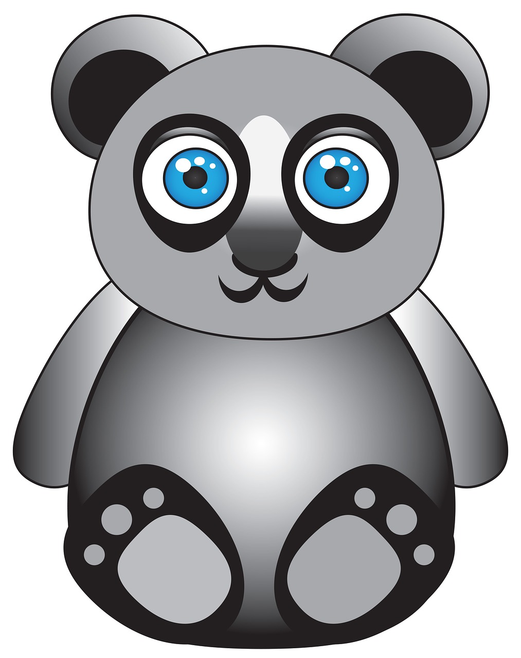 panda cartoon bear free photo