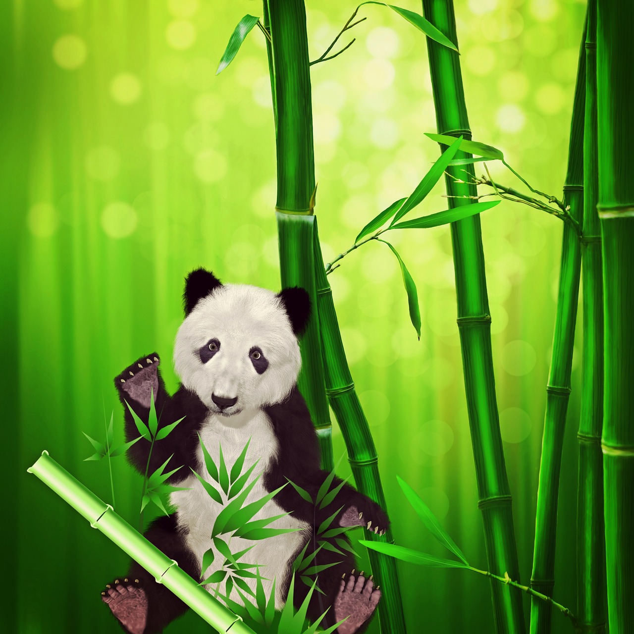 panda bear panda animal free photo