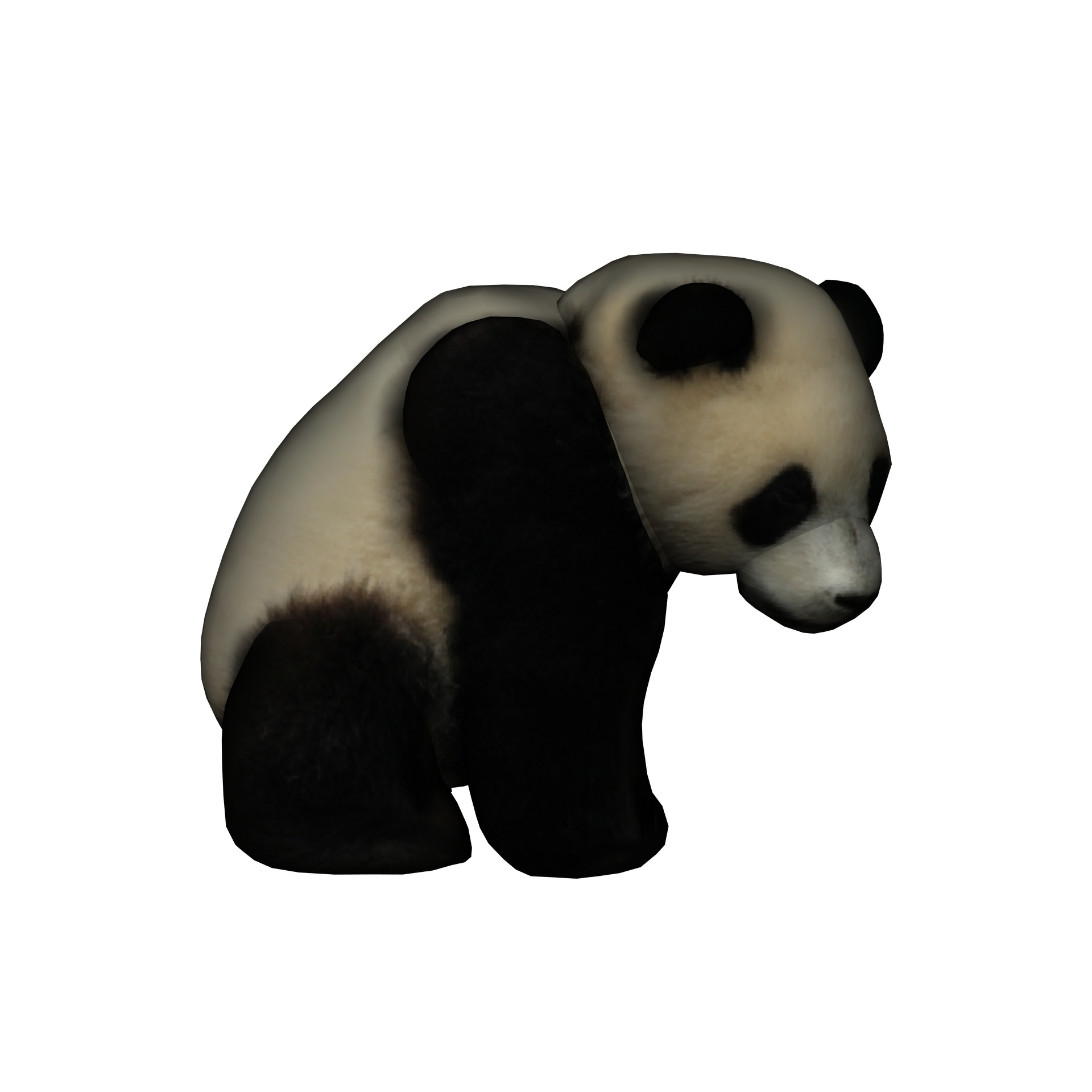 panda icon baby free photo