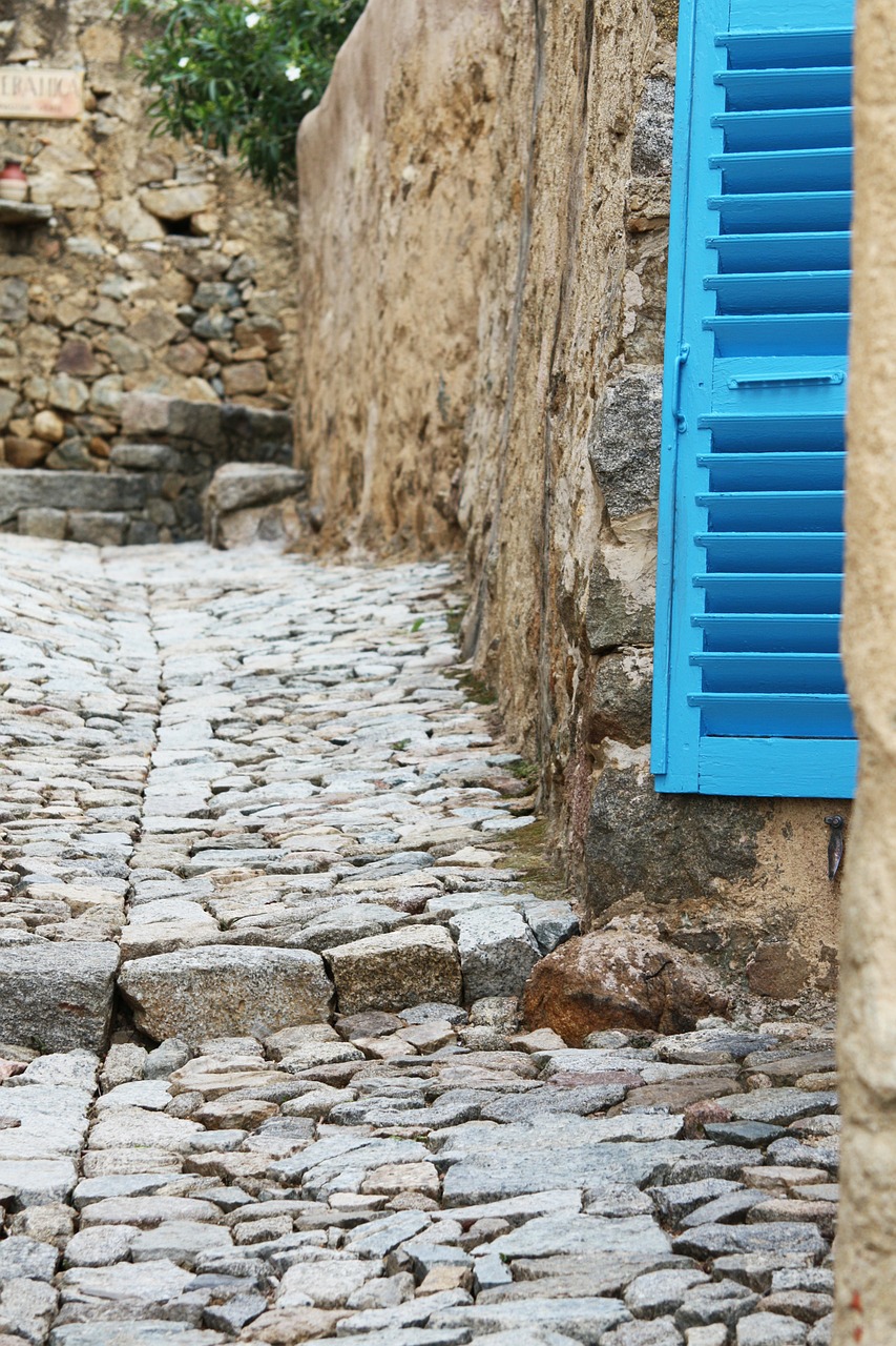 pane corsican blue free photo