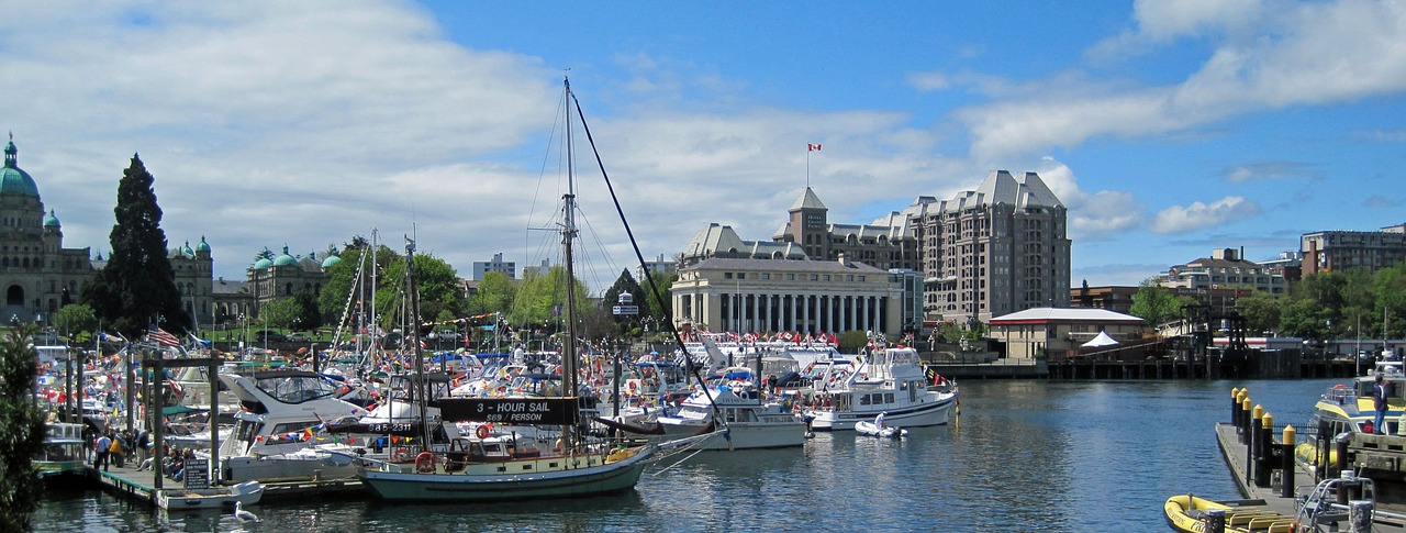 panorama victoria british columbia free photo