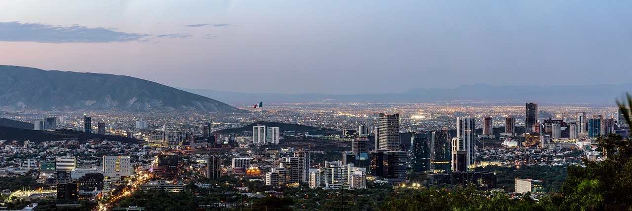 panorama monterrey mexico free photo
