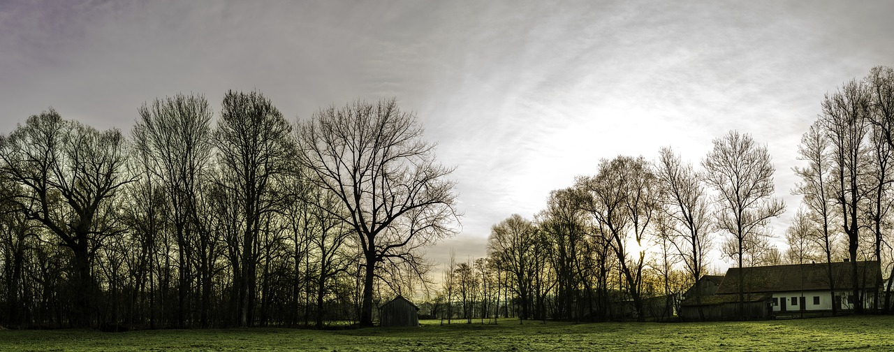 panorama morgenstimmung sunrise free photo