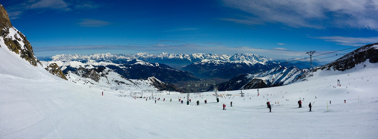 panorama skiing kitzsteinhorn free photo